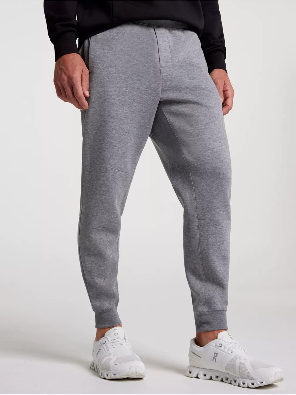 VRST Pinnacle Fleece Jogger Pants Lounge Athletic Sweatpants Gray Grey Medium